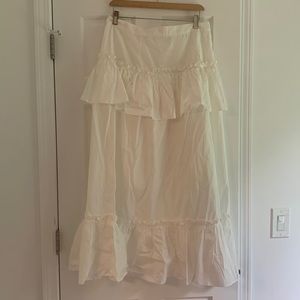 Sofia Irina white convertible skirt that can also be worn as a dress - new